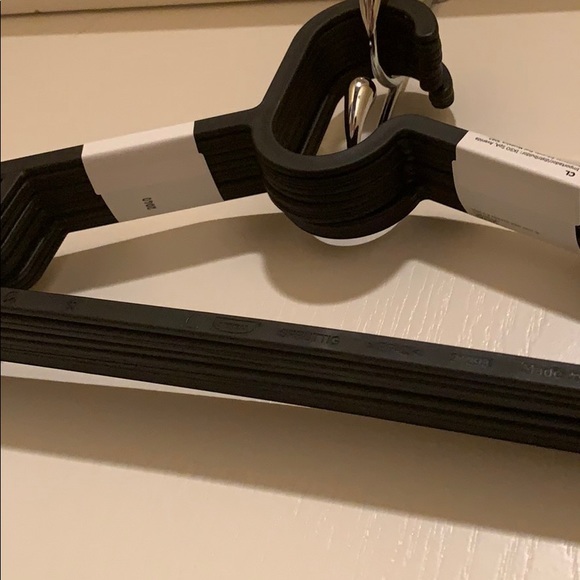 Set of 10 IKEA hangers plastic Closet organizing - Picture 15 of 16